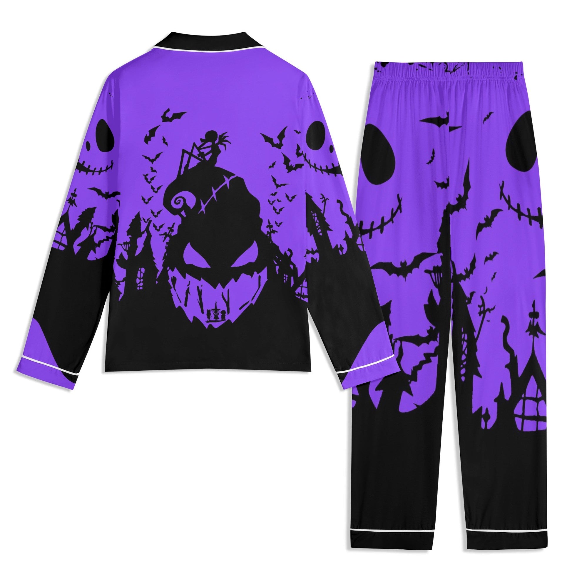 Unisex Long Sleeve Adult Nightwear Pajama Set