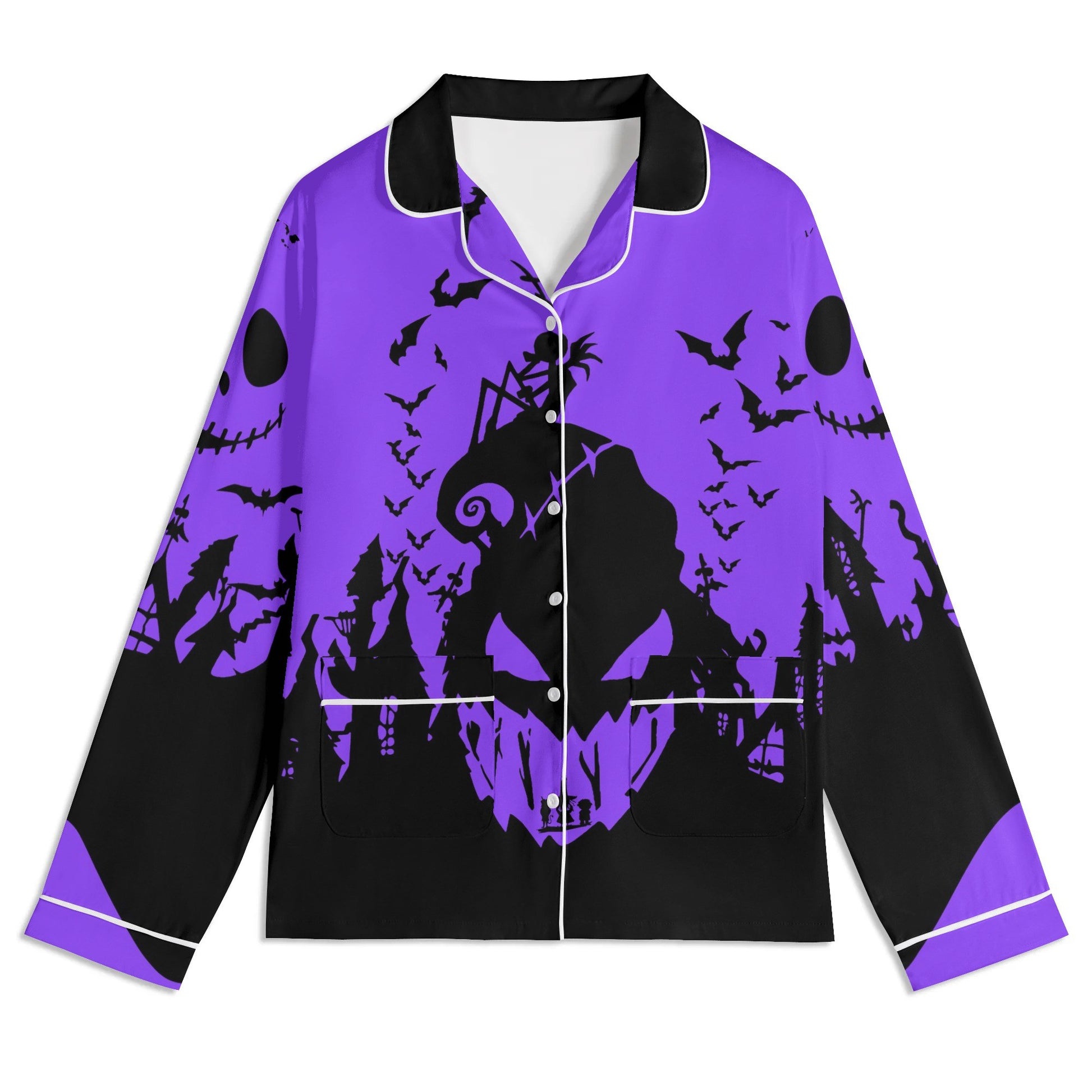 Unisex Long Sleeve Adult Nightwear Pajama Set