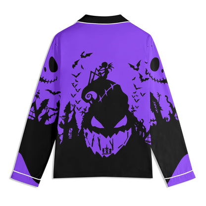 Unisex Long Sleeve Adult Nightwear Pajama Set