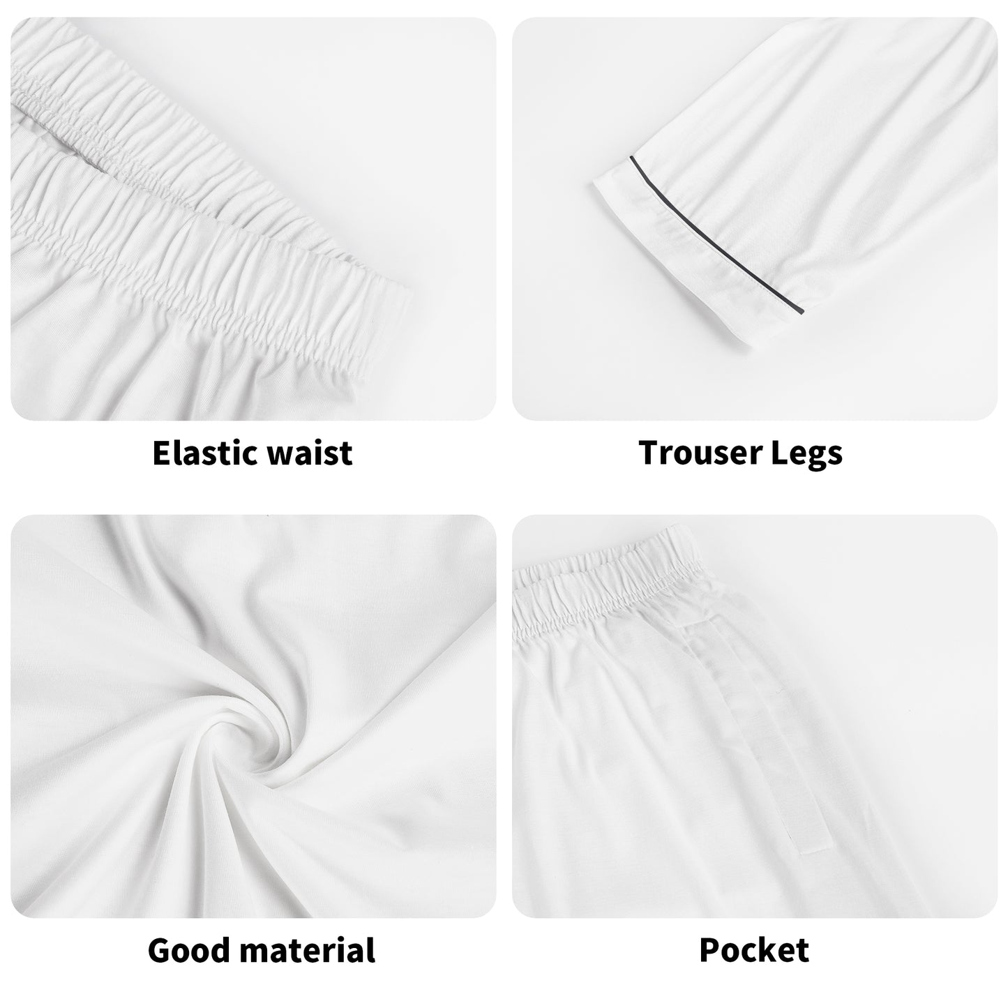 Unisex Long Sleeve Adult Nightwear Pajama Set