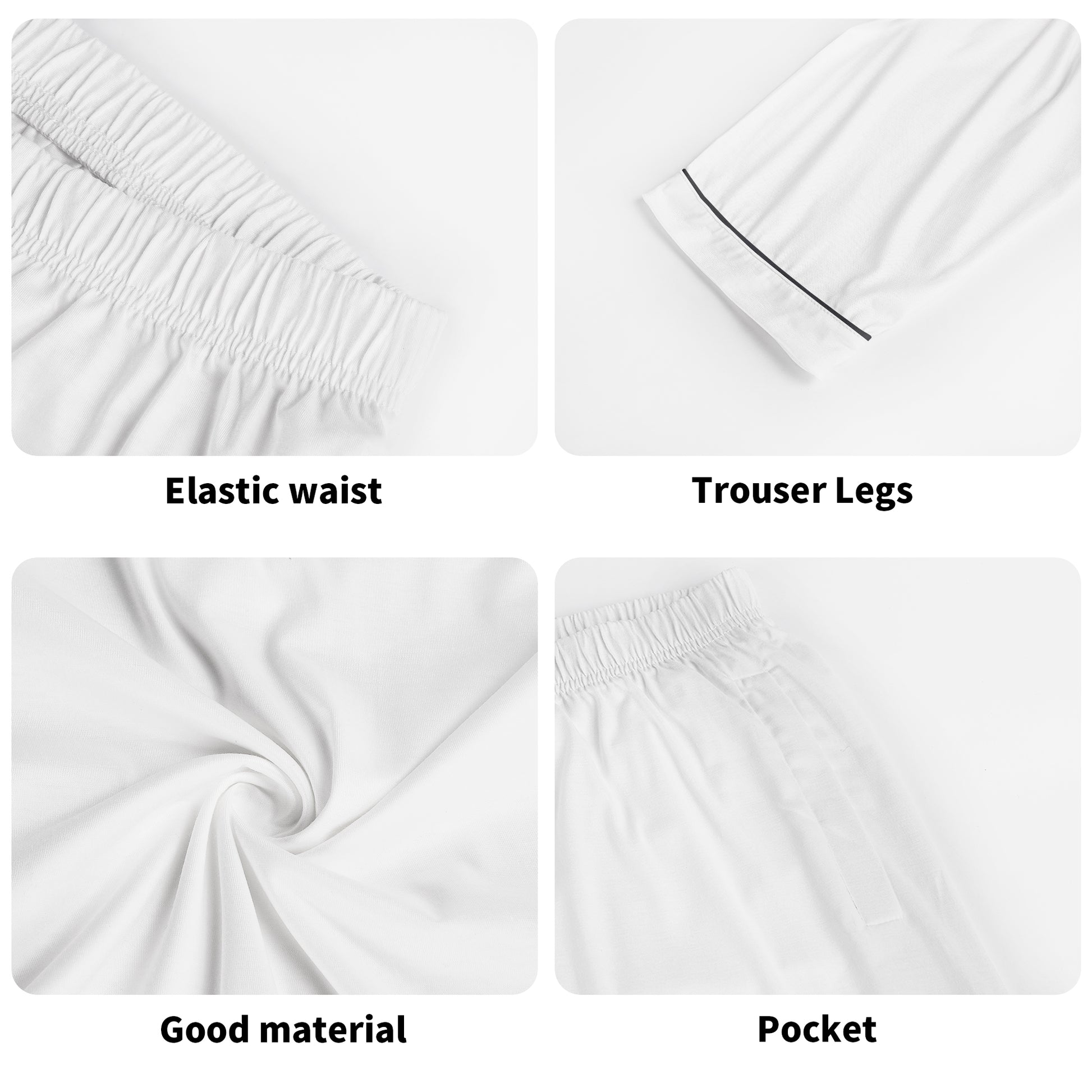 Unisex Long Sleeve Adult Nightwear Pajama Set